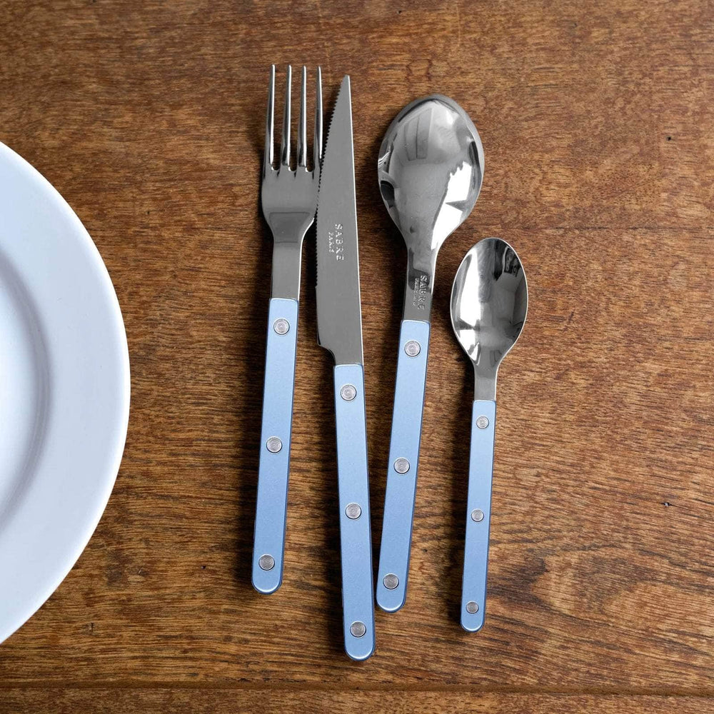 Bistrot Pearly 5pc Cutlery Set, Light Blue