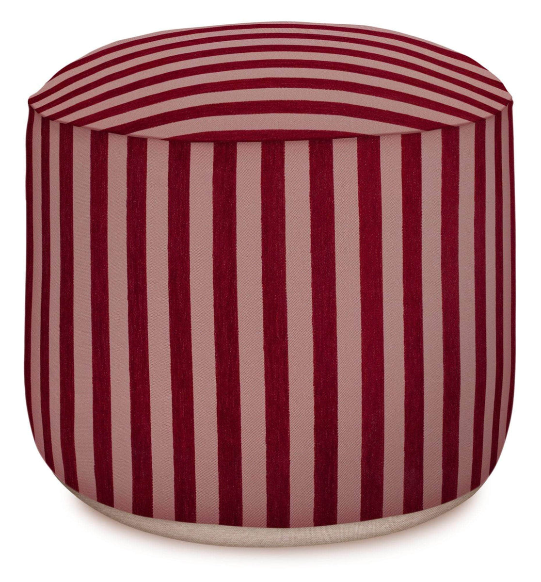 Outdoor Pouf Jackie Bordeaux & Rose