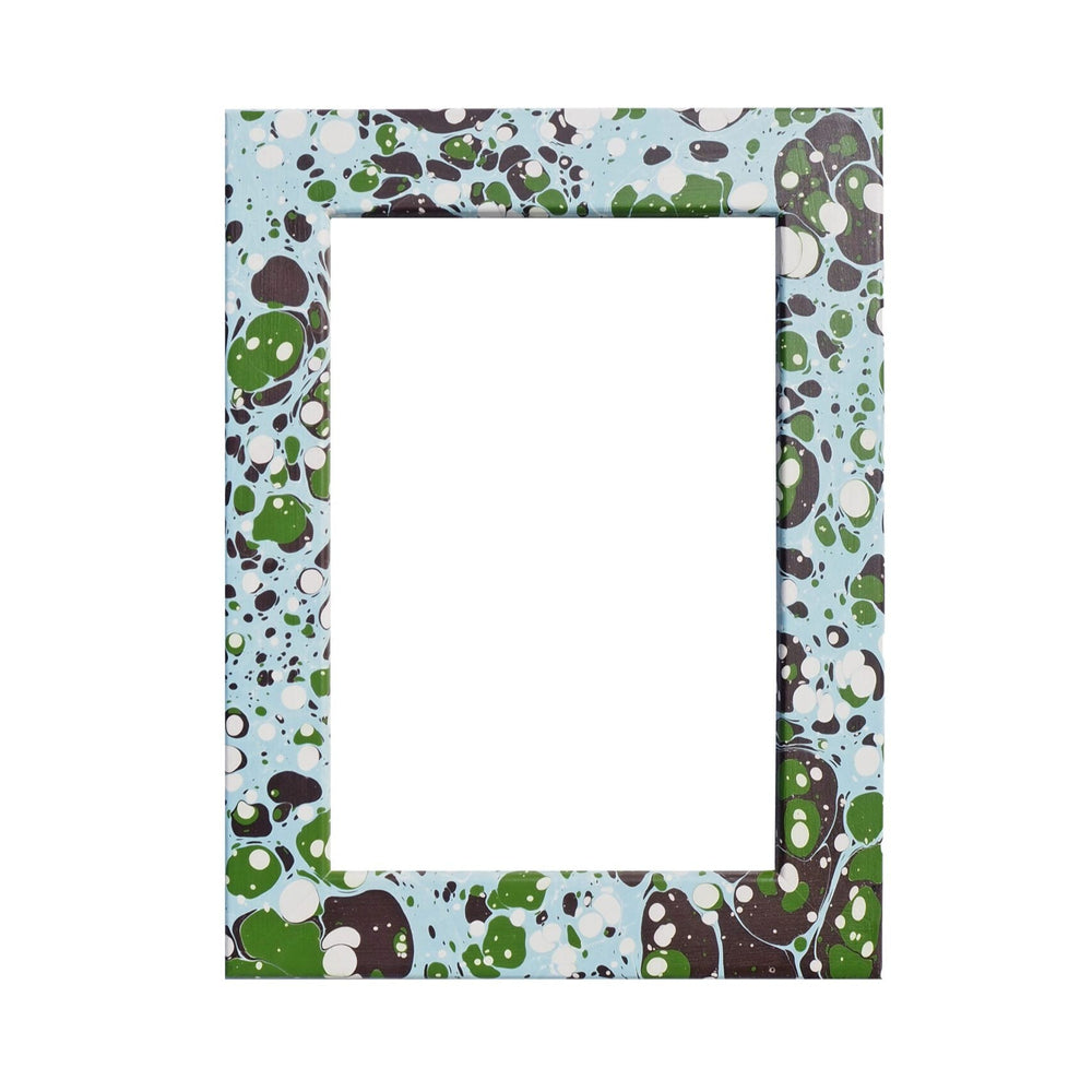 Hand Marbled Glacier A5 Frame