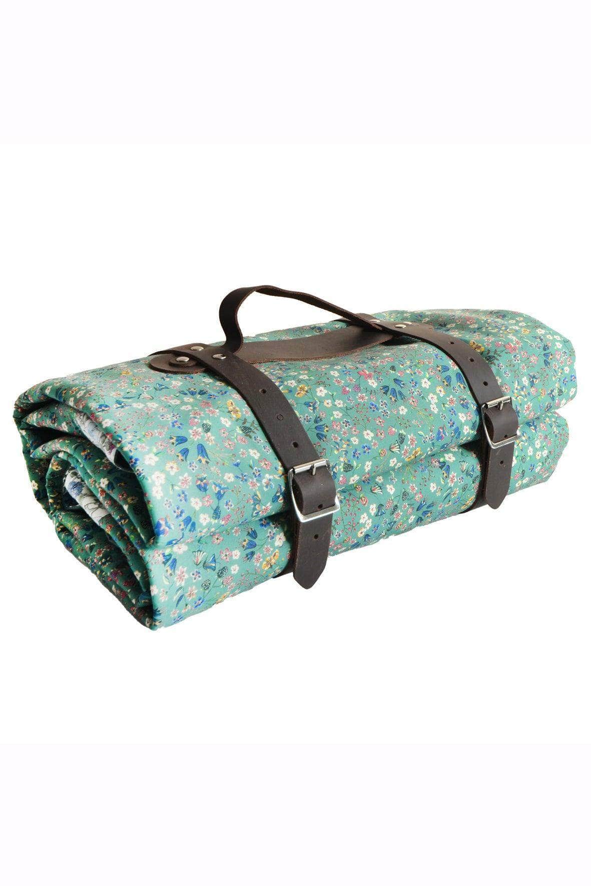 Picnic Blanket Made With Liberty Fabric Donna Leigh Green & Rachel