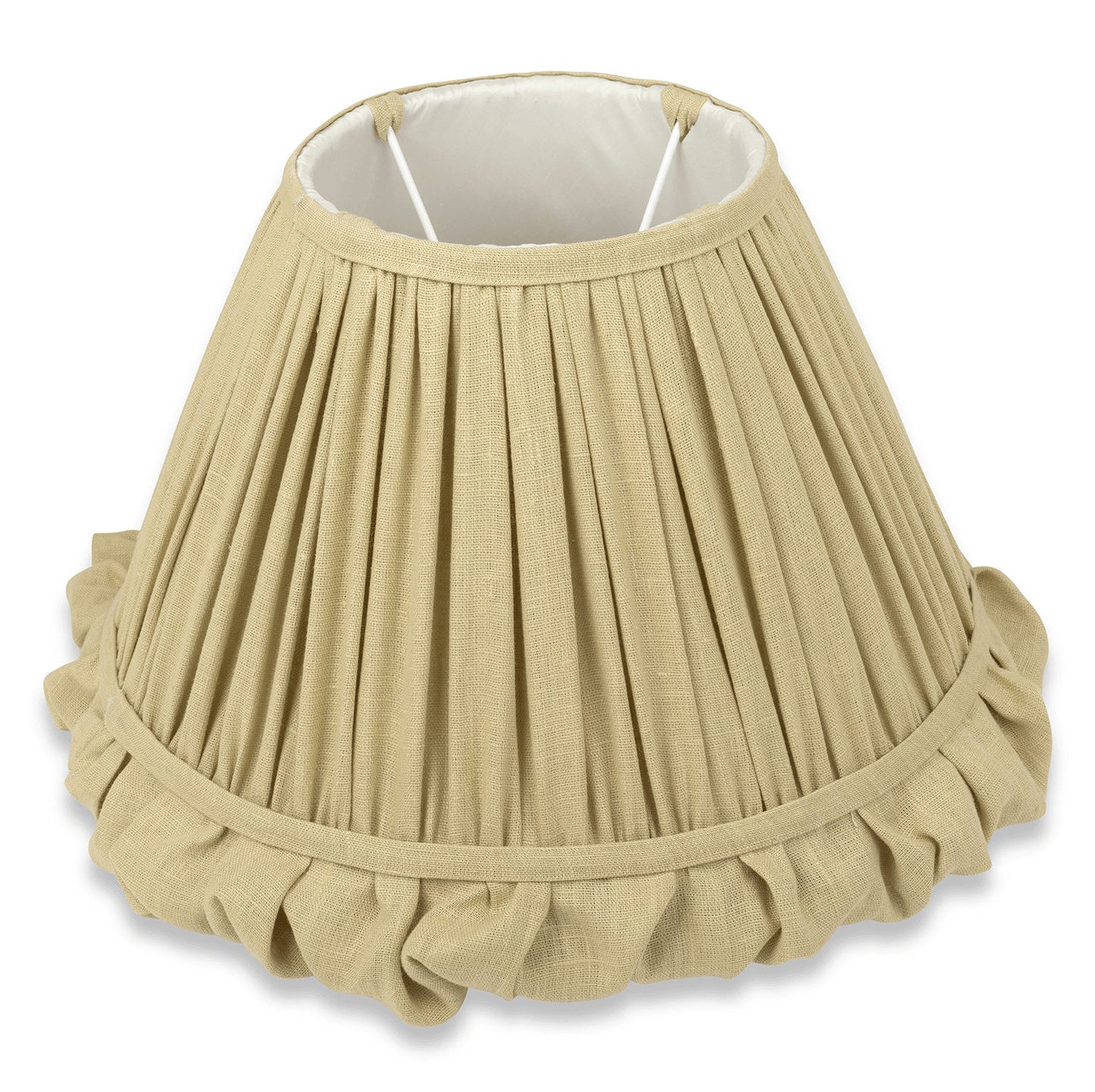Made to Order Empire Lampshade with Ruffle Detail