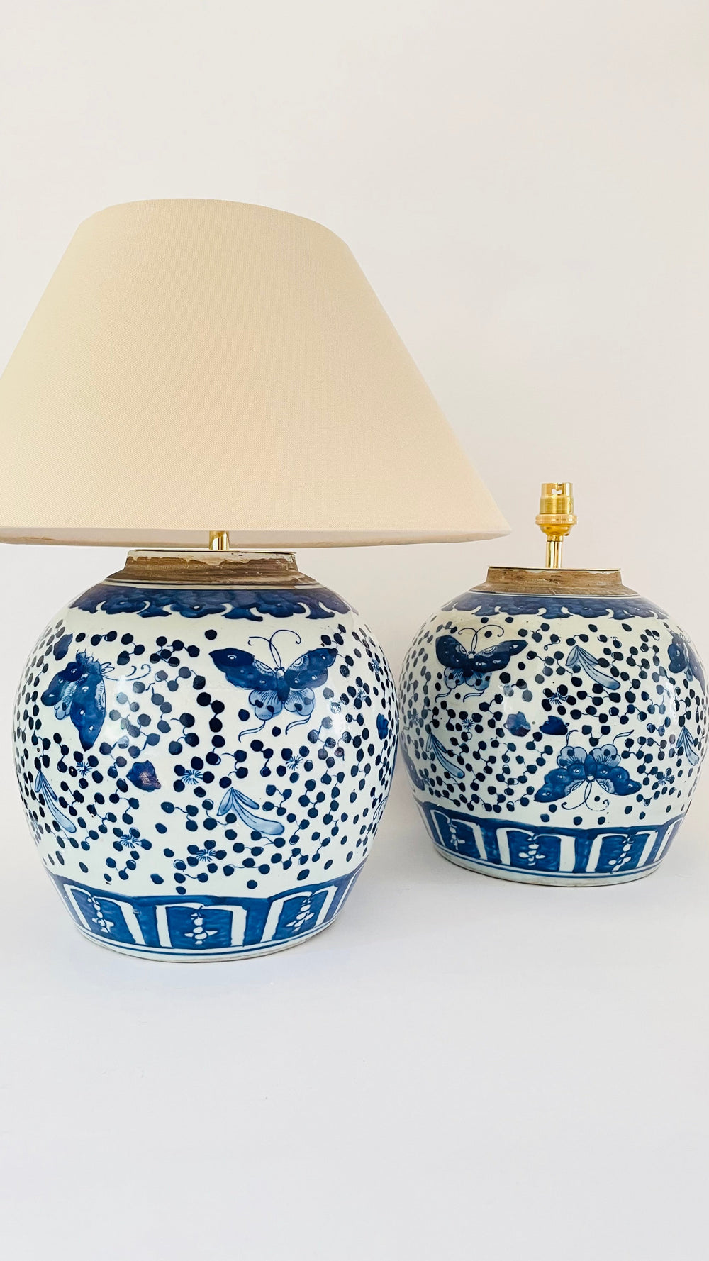 Antique Ginger Jar Lamp