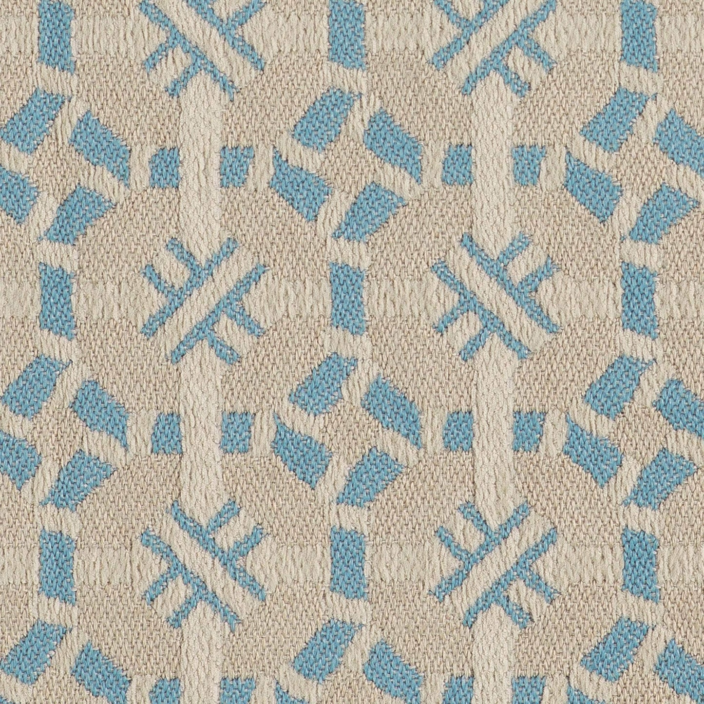 Outdoor Pouf Coco Ice & Ecru