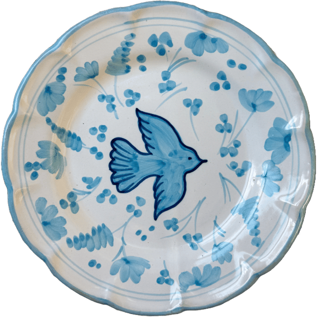 Colomba Turquoise Plate 20cm