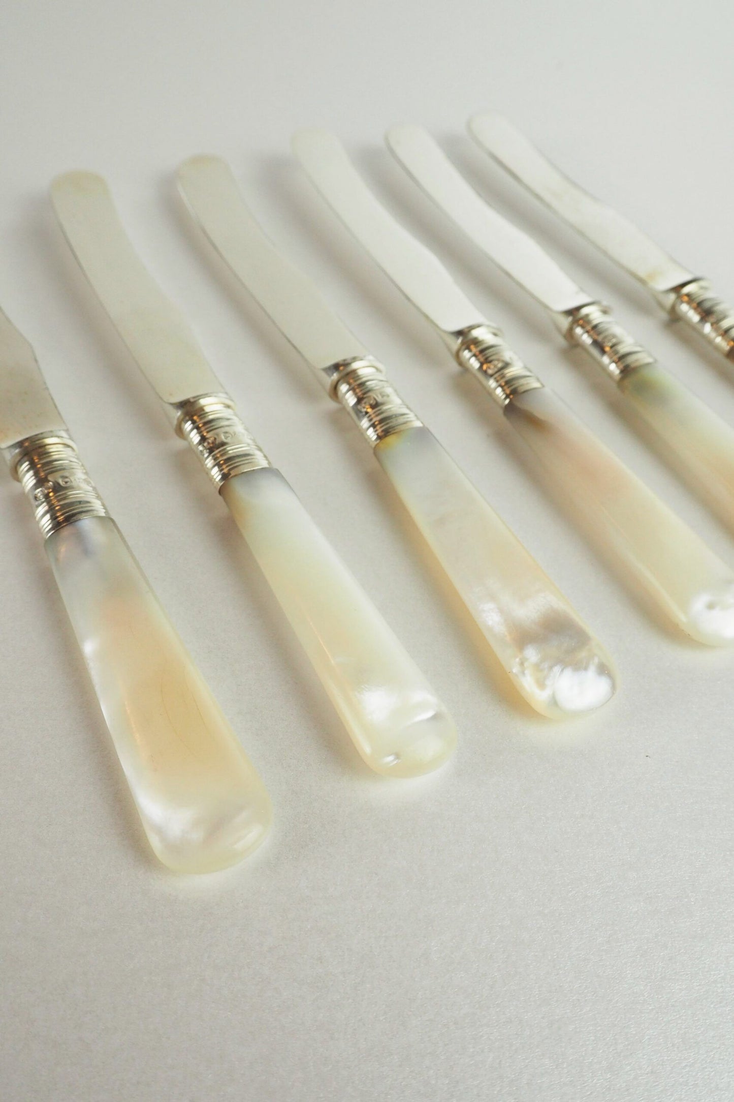 Antique Silver Butter Knives