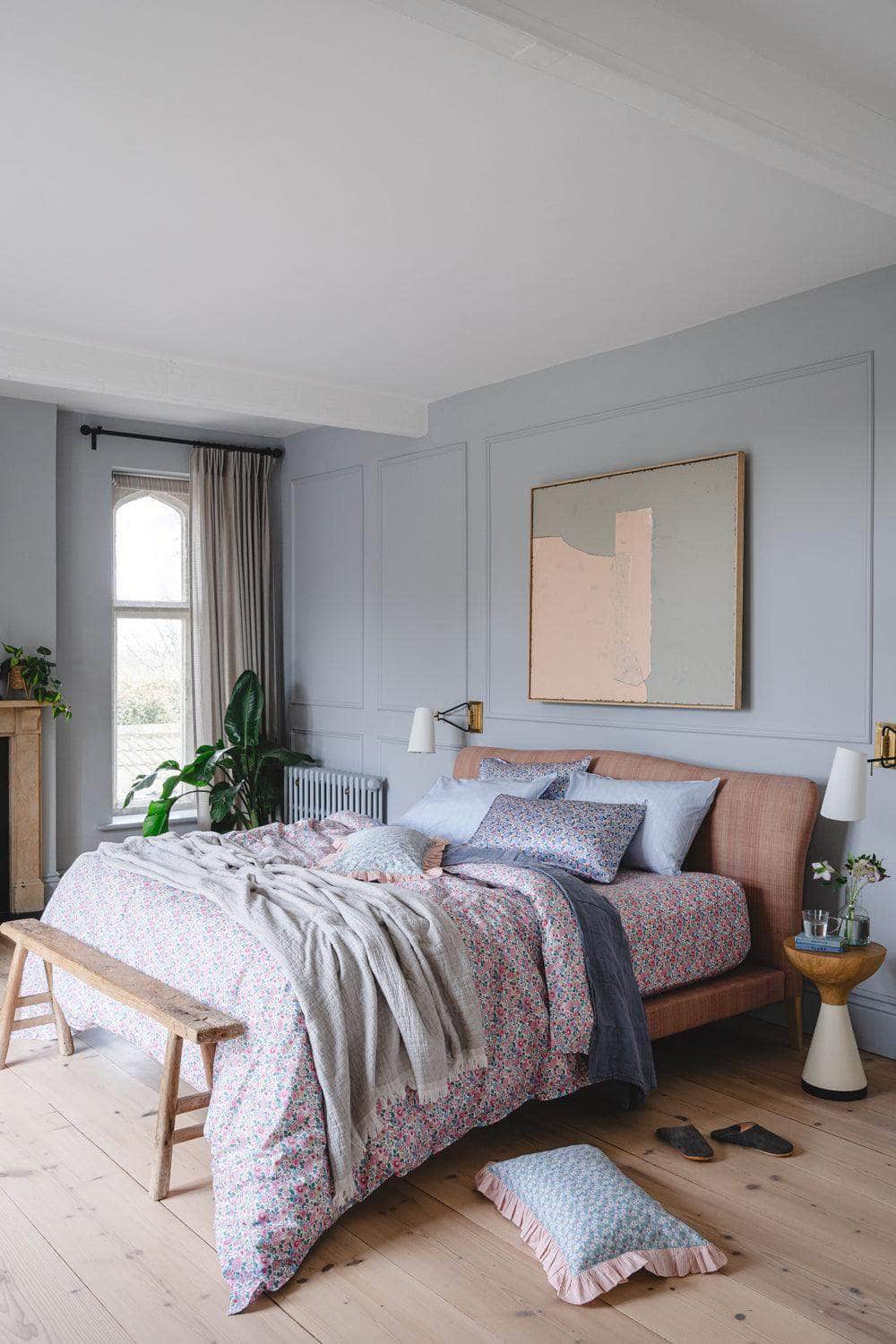 Bedding Made With Liberty Fabric Betsy Candy Floss