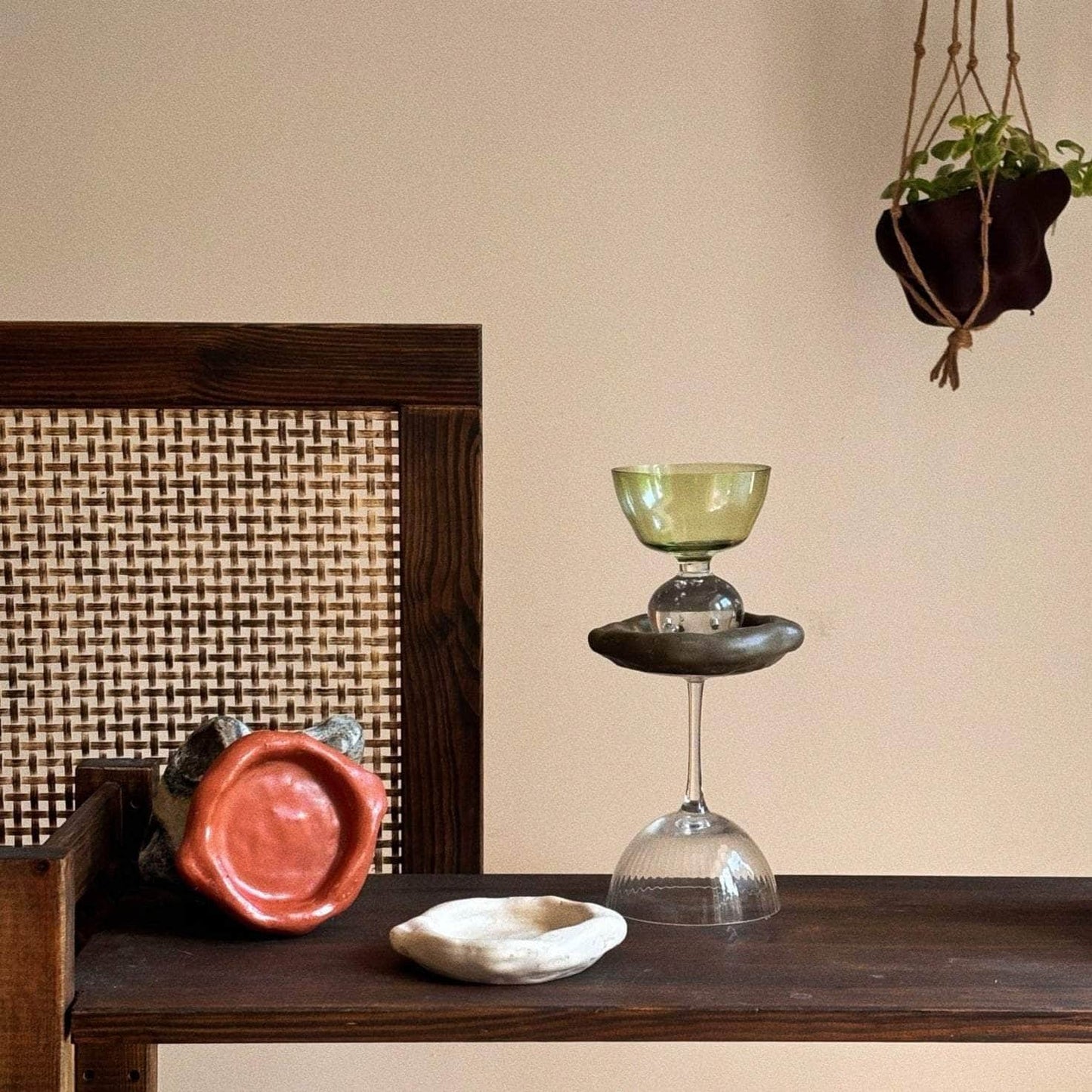 Isla | Coasters Set | Burnt Ochre