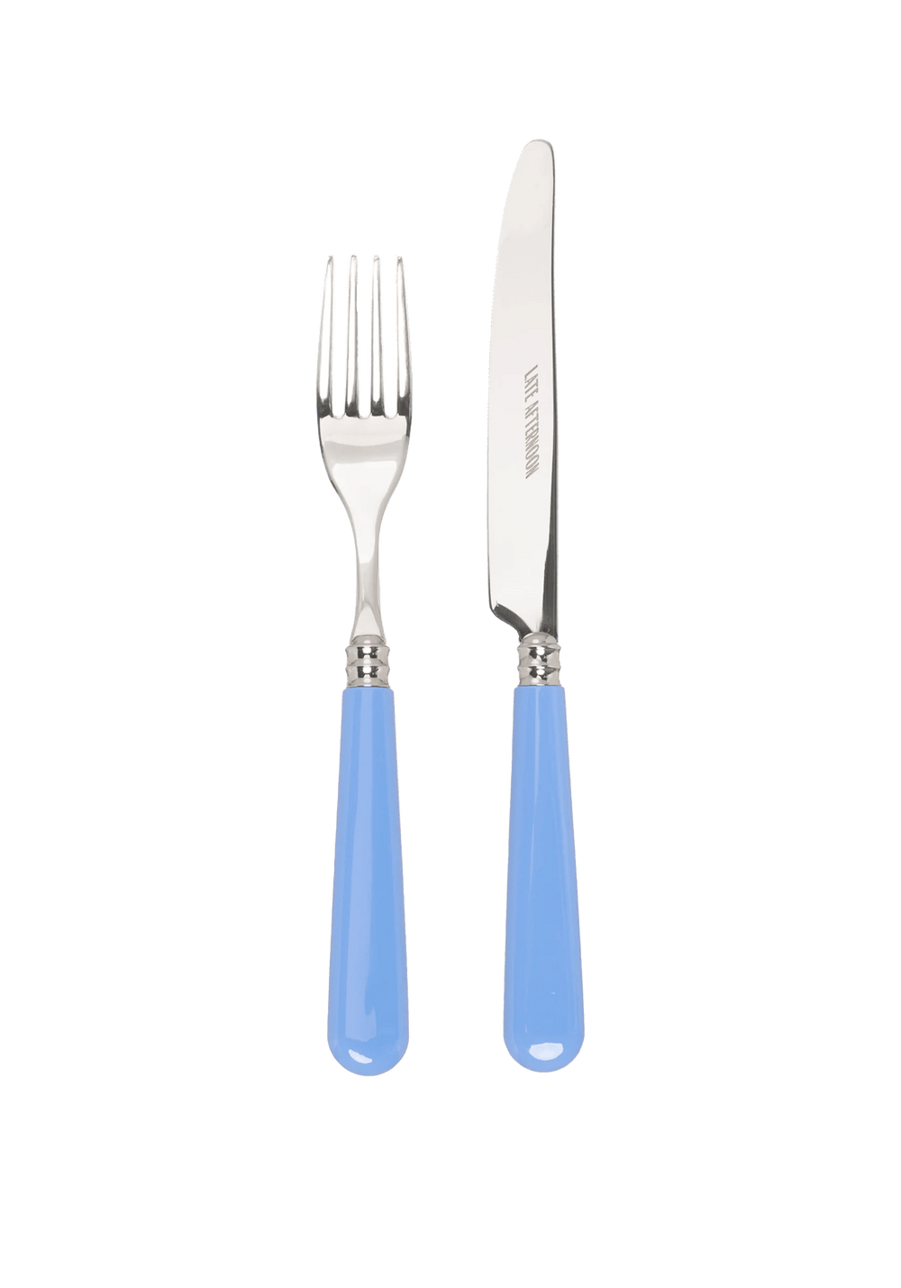 Sky Blue Knife and Fork Set