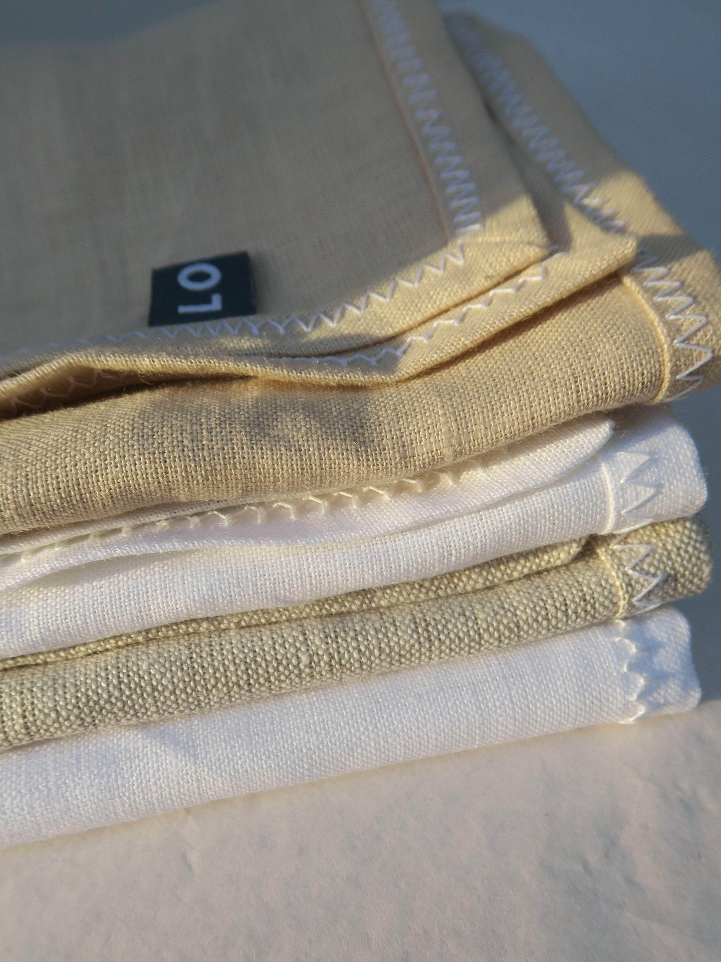 Irish Linen Napkin Set of 4 - Neutral Set