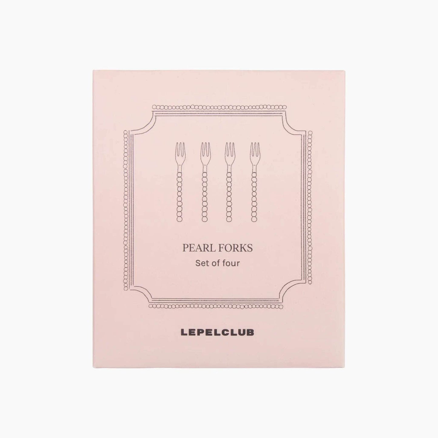 Set of Four Pearl Forks