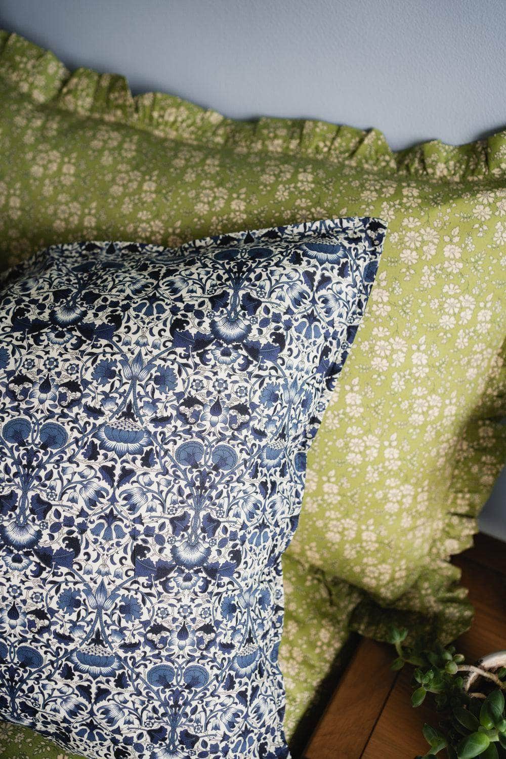Pillowcase Made With Liberty Fabric Lodden