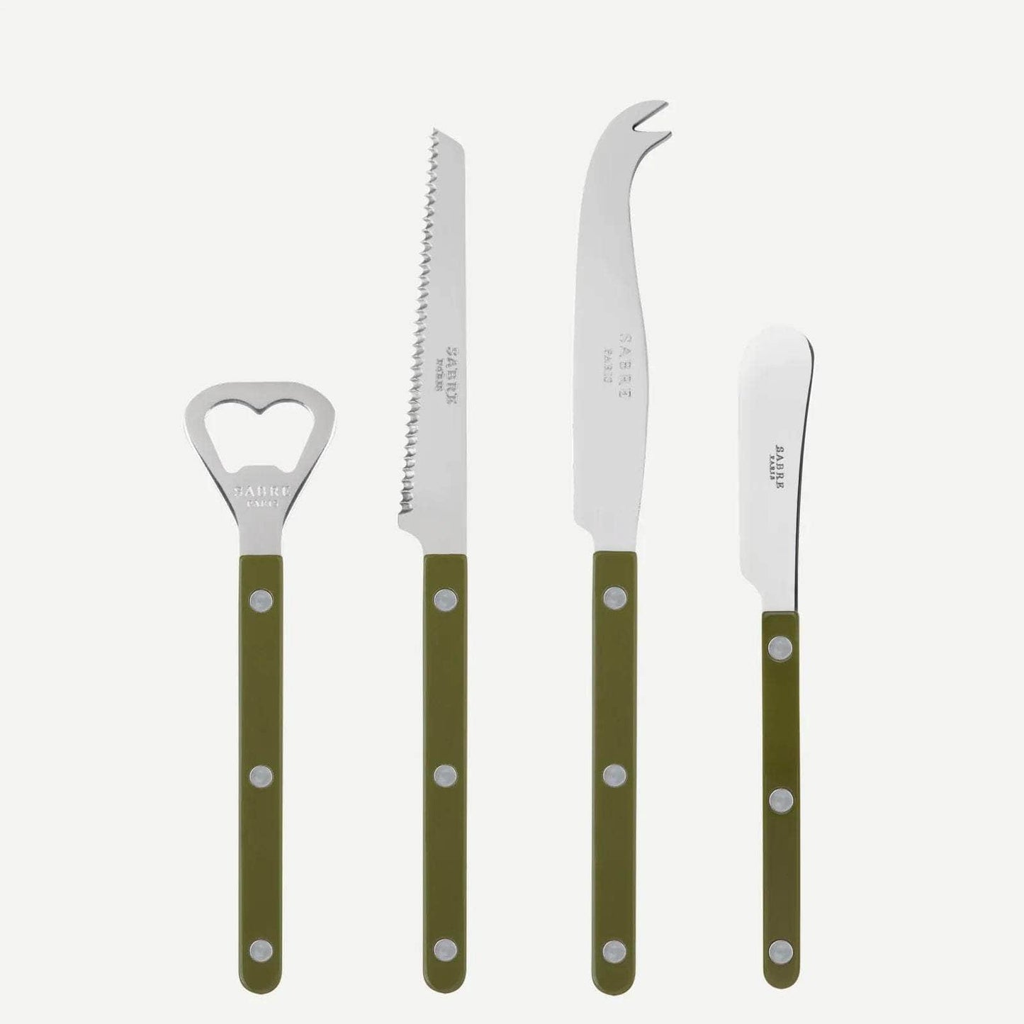 Bistrot Aperitif Serving Set, Fern Green