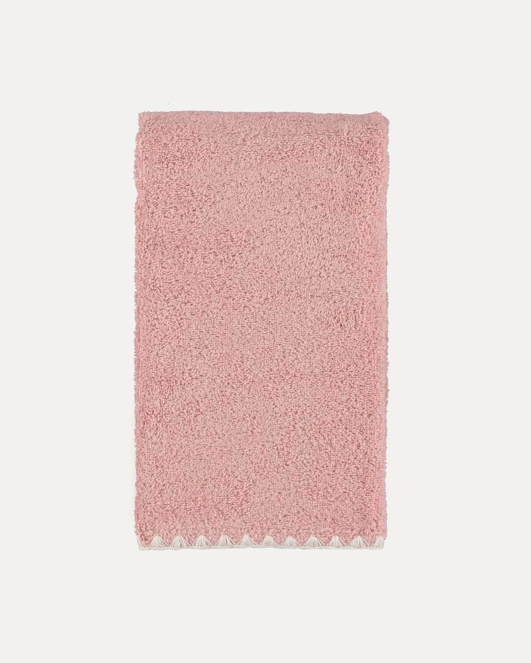 Concha Pink and Cream Bath Towel
