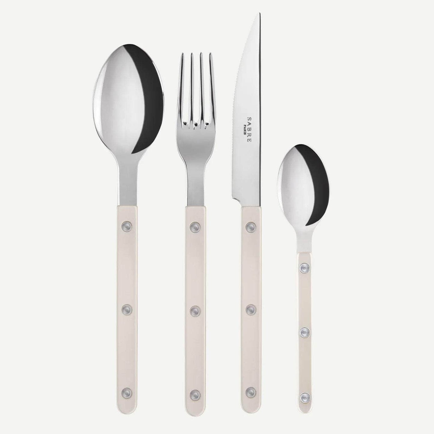 Bistrot Pearly 24pc Cutlery Set, Pearl