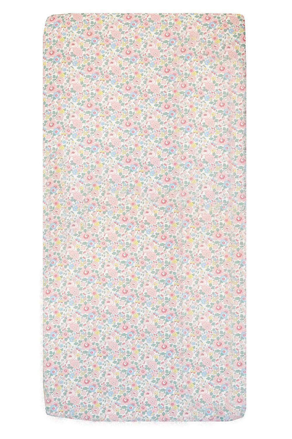 Fitted Sheet Made With Liberty Fabric Betsy Candy Floss