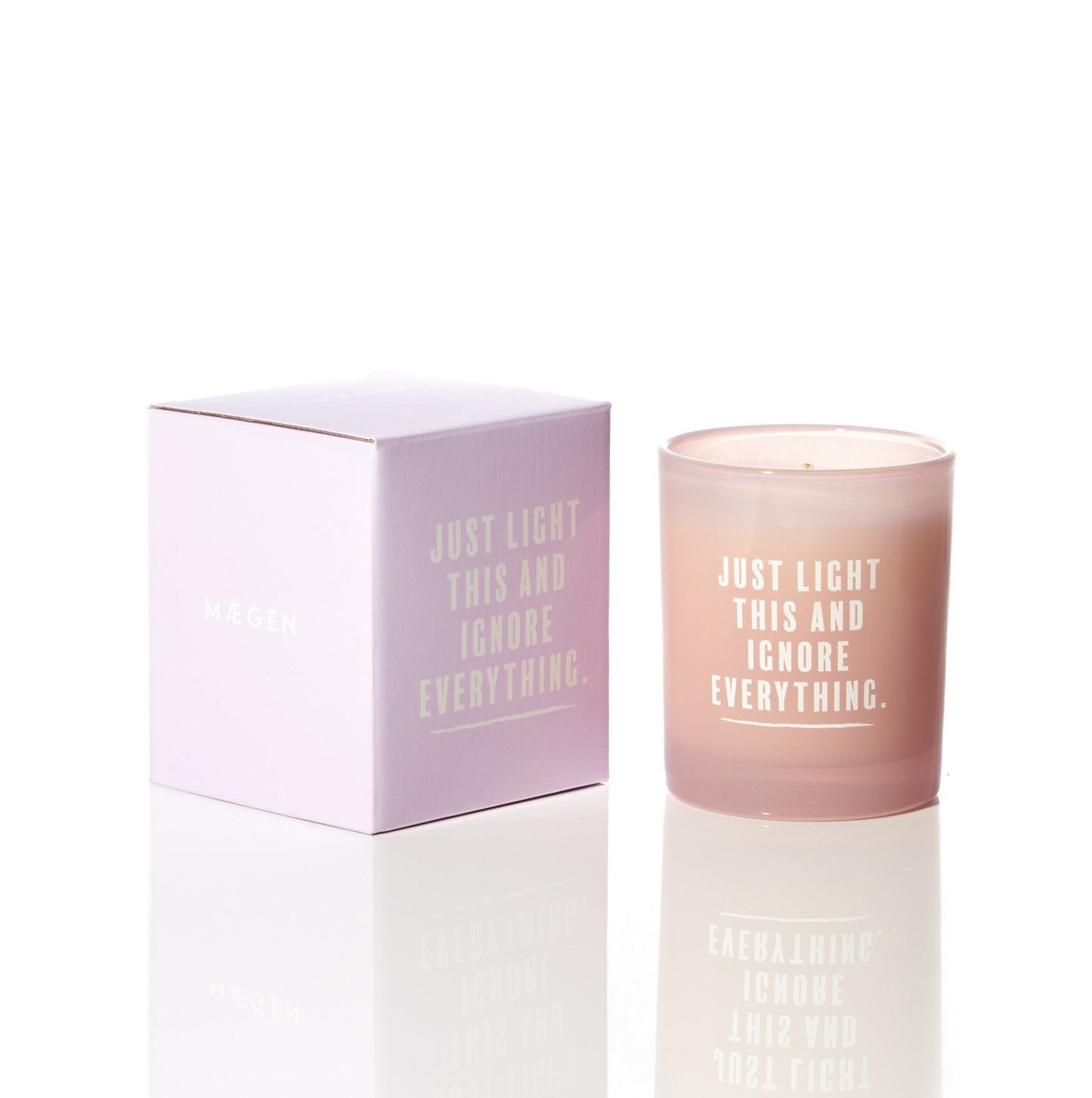 Vibe 'Just Light This And Ignore Everything' | Lavender & Neroli Scented Candle