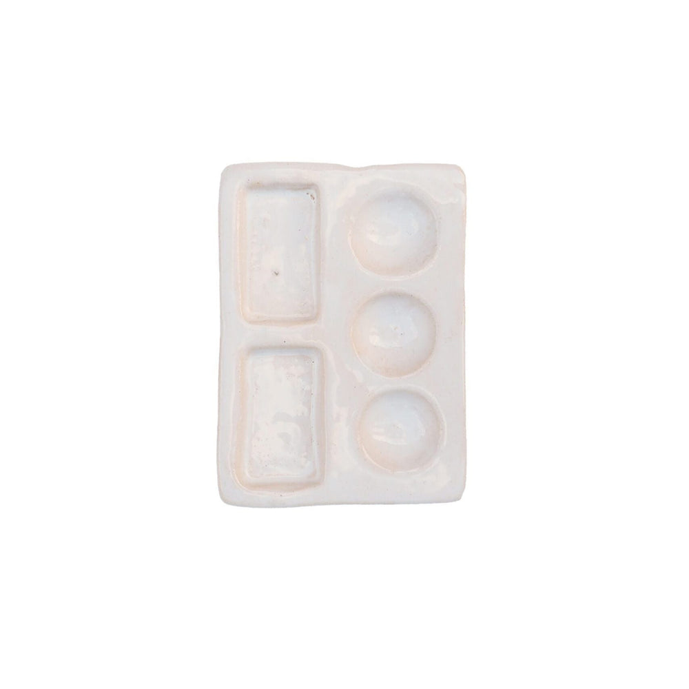 Travel Size Handmade Ceramic Palette