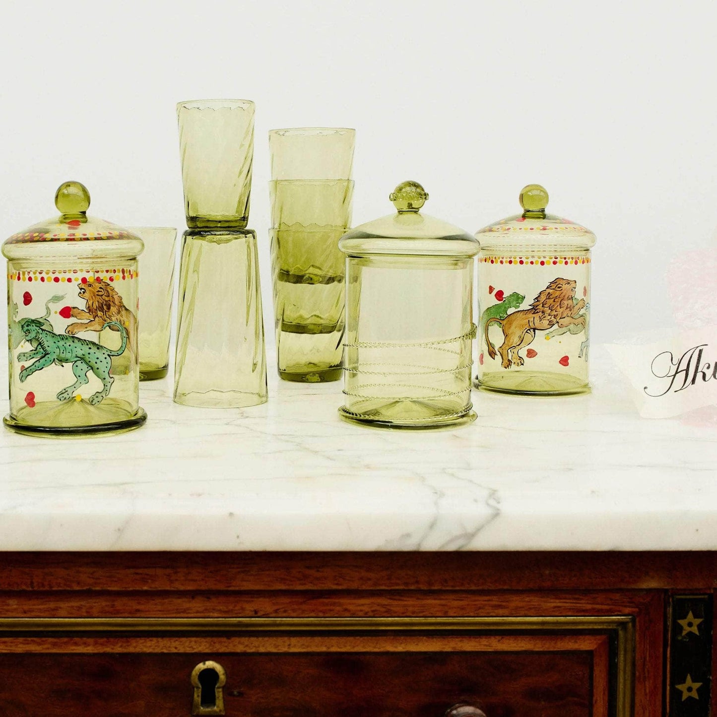 Karl Glass Small - Set of Four