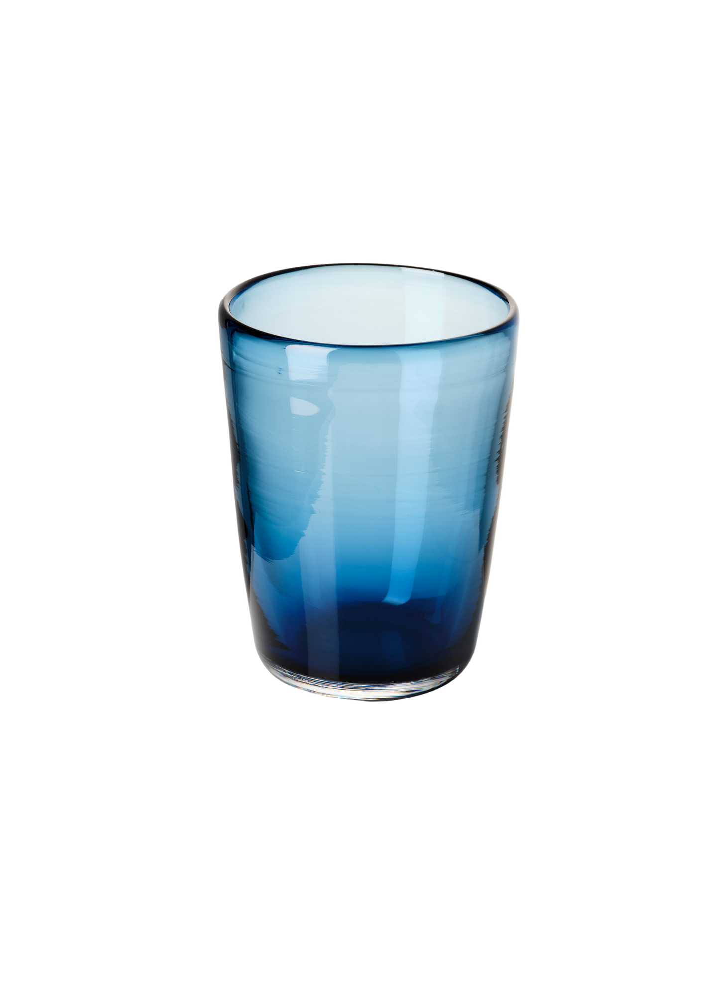 Thyme Hand Blown Water Glass in Blue