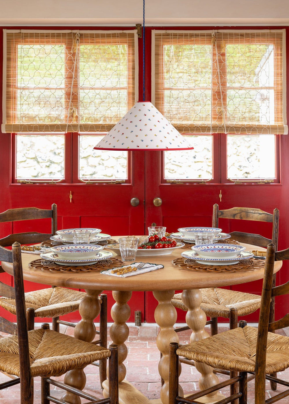 Petites Fleurs Parasol Lampshade - Pop