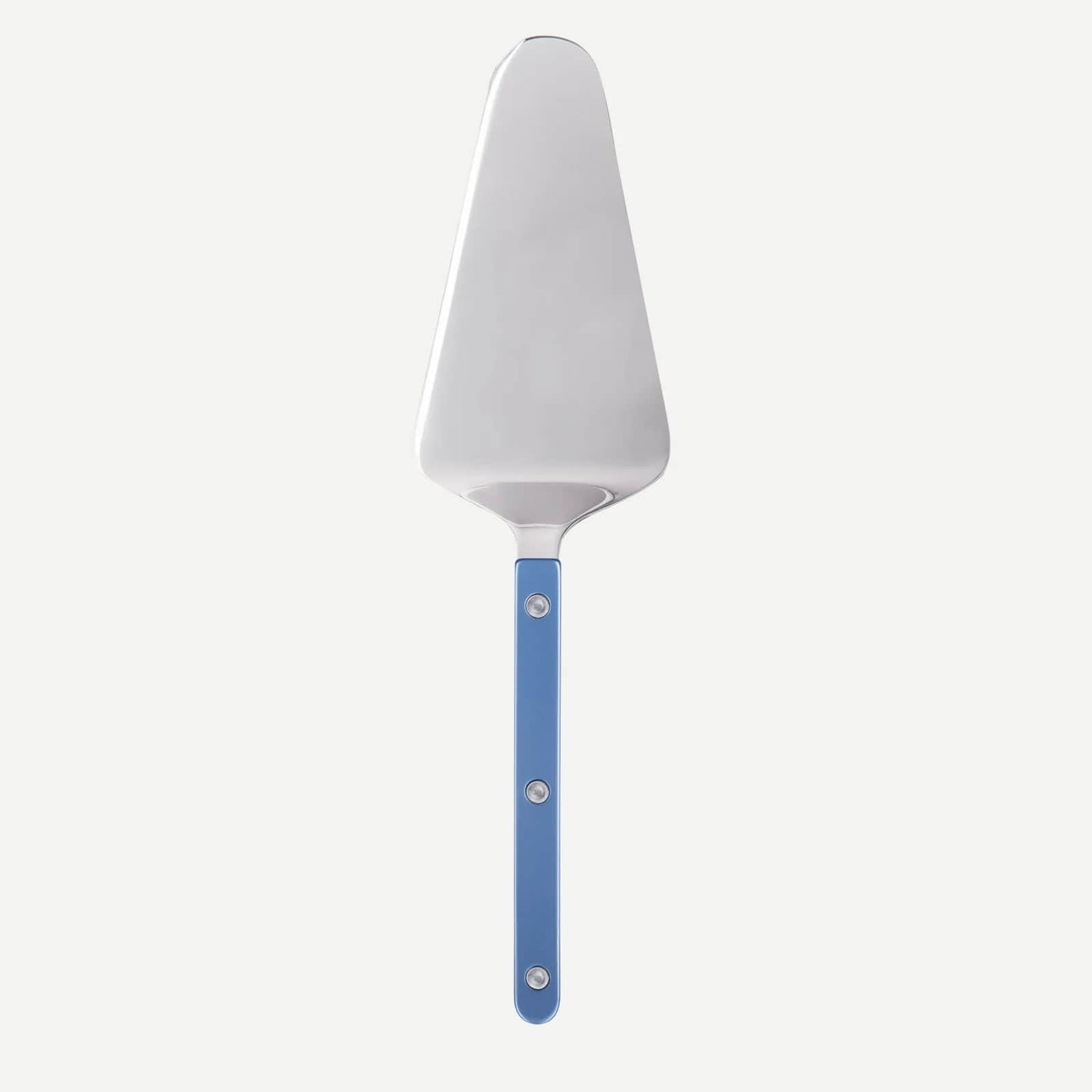 Bistrot Pearly Cake Server, Light Blue