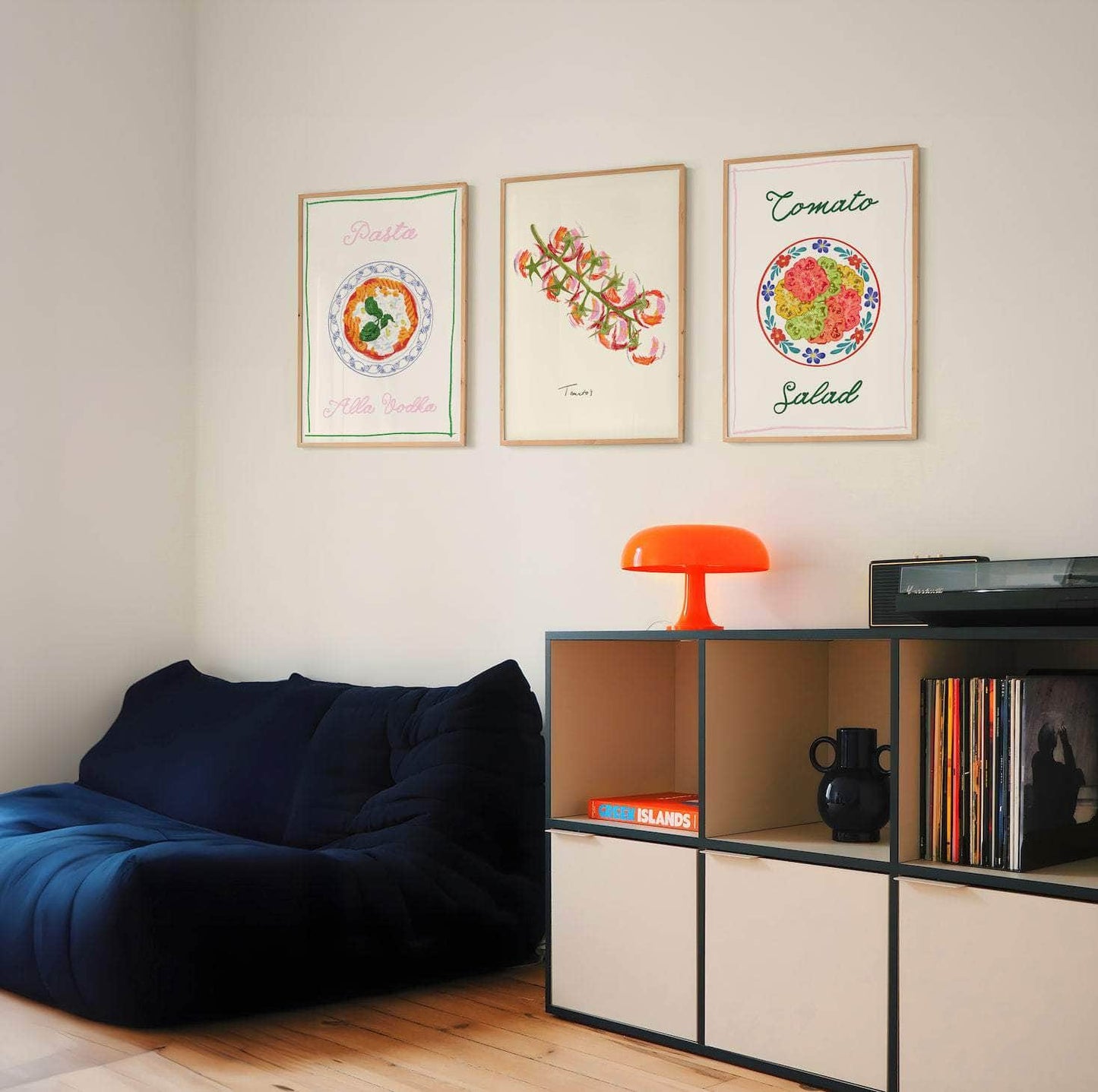 Tomato Salad Art Print