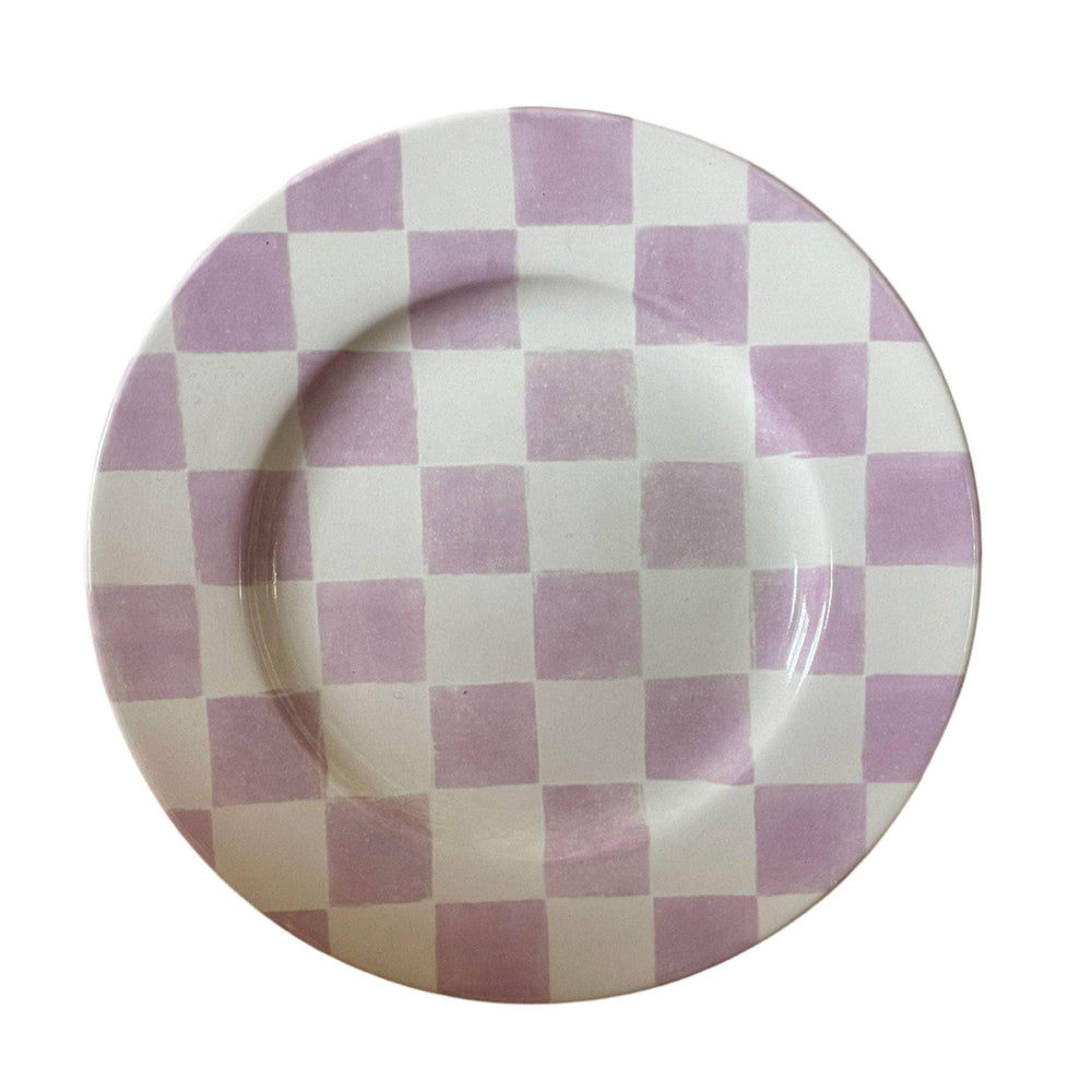 Checkmate Plate, Lilac
