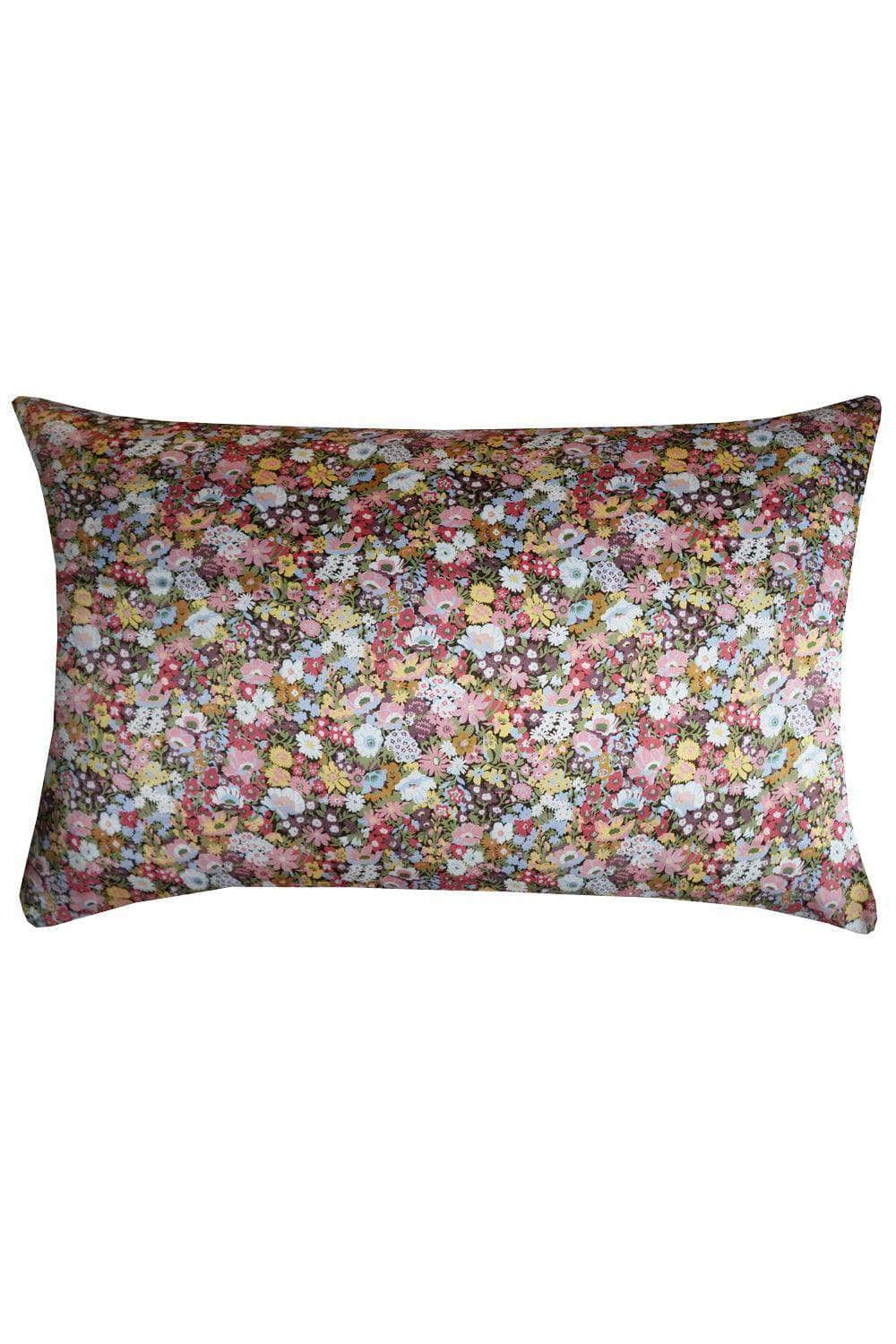 Silk Pillowcase Made With Liberty Fabric Thorpeness Dusky Pink
