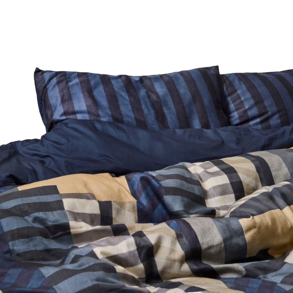 Geo Printed King Duvet Cover
