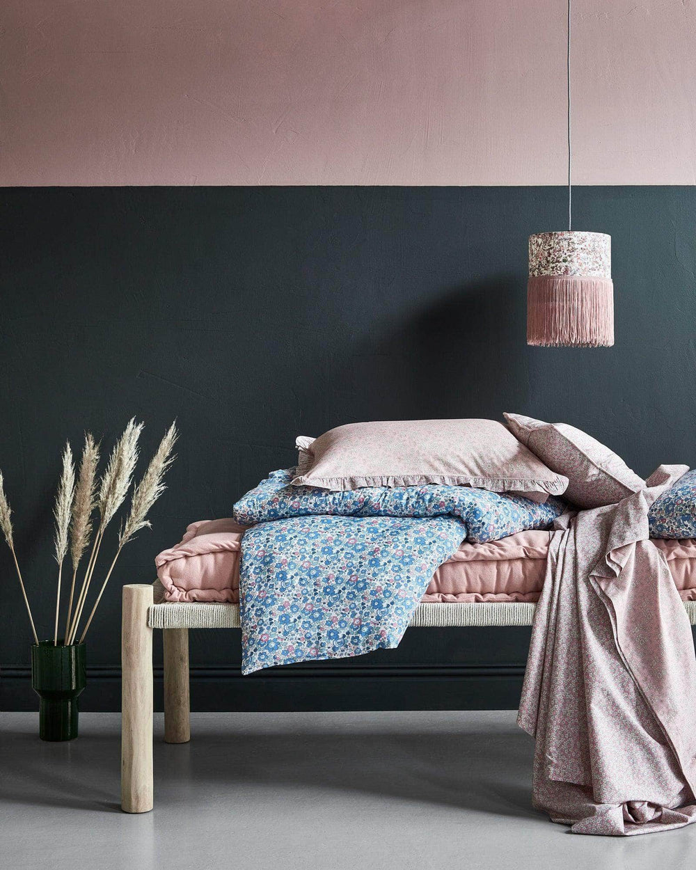 Pillowcase Made With Liberty Fabric Capel Pink