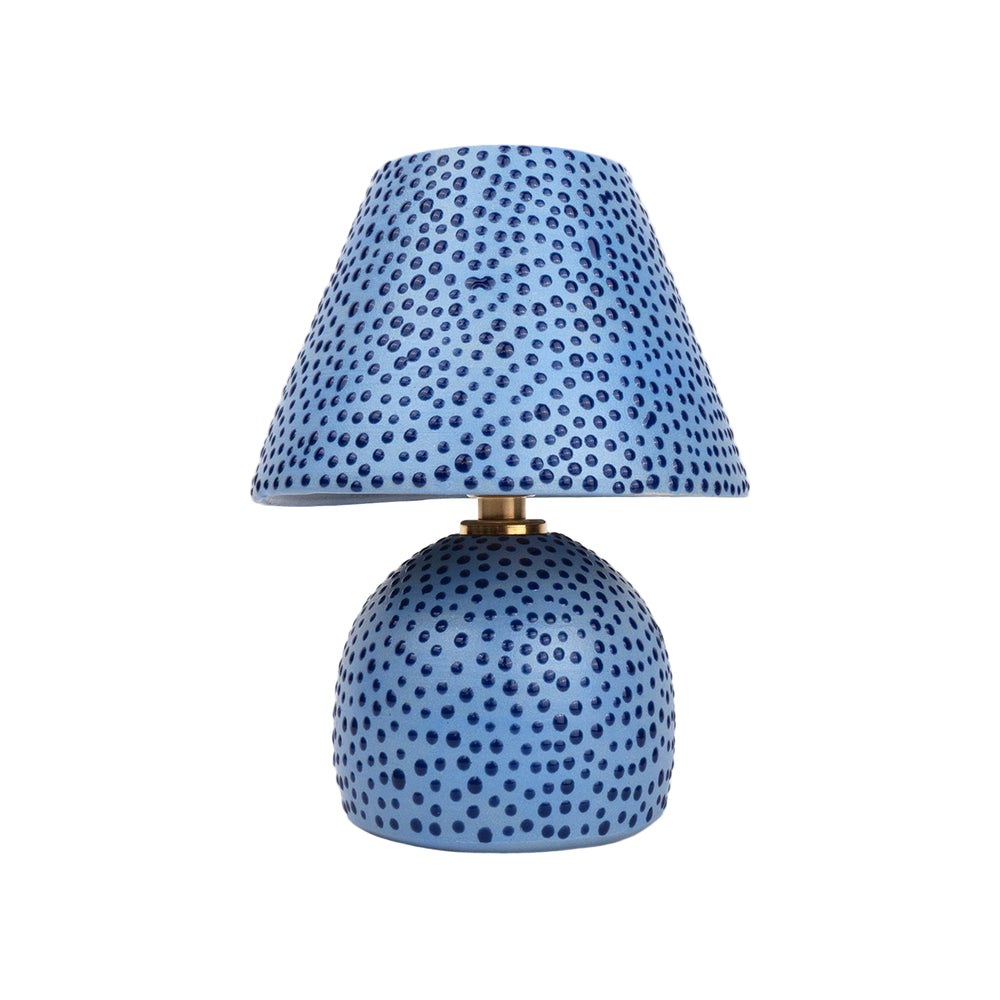 'Dots' Table Lamp - Blue