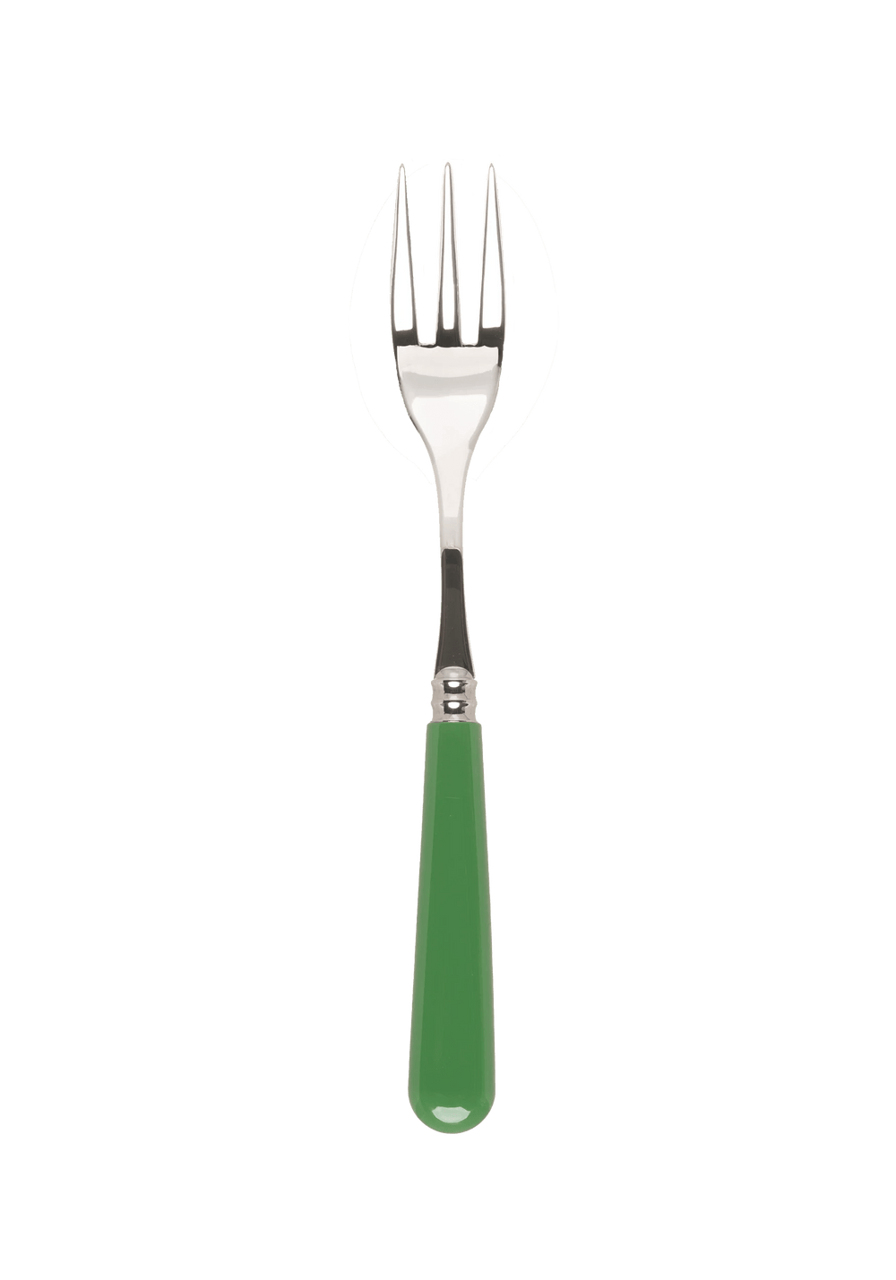Green Serving Fork