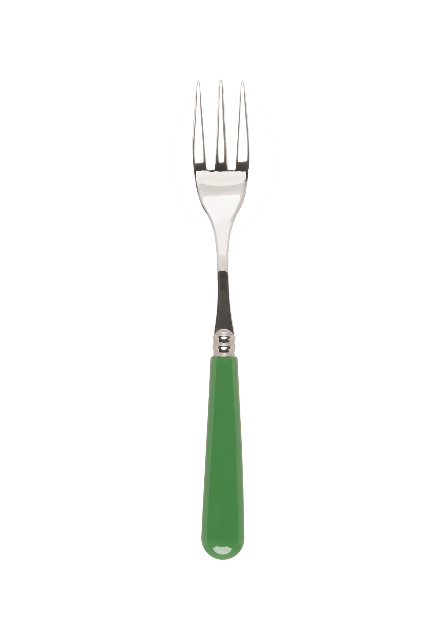 Green Serving Fork