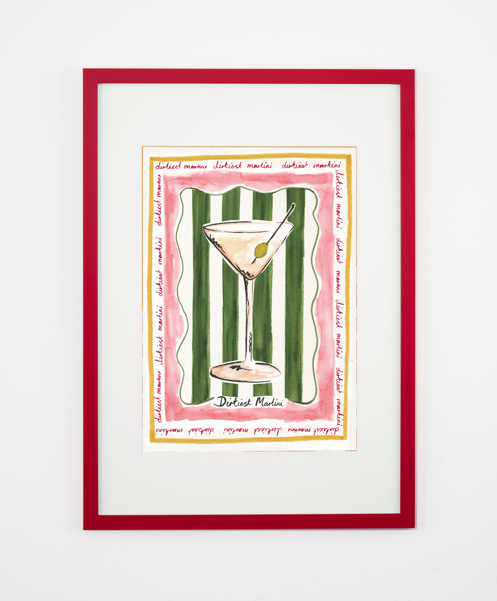 Dirtiest Martini Art Print