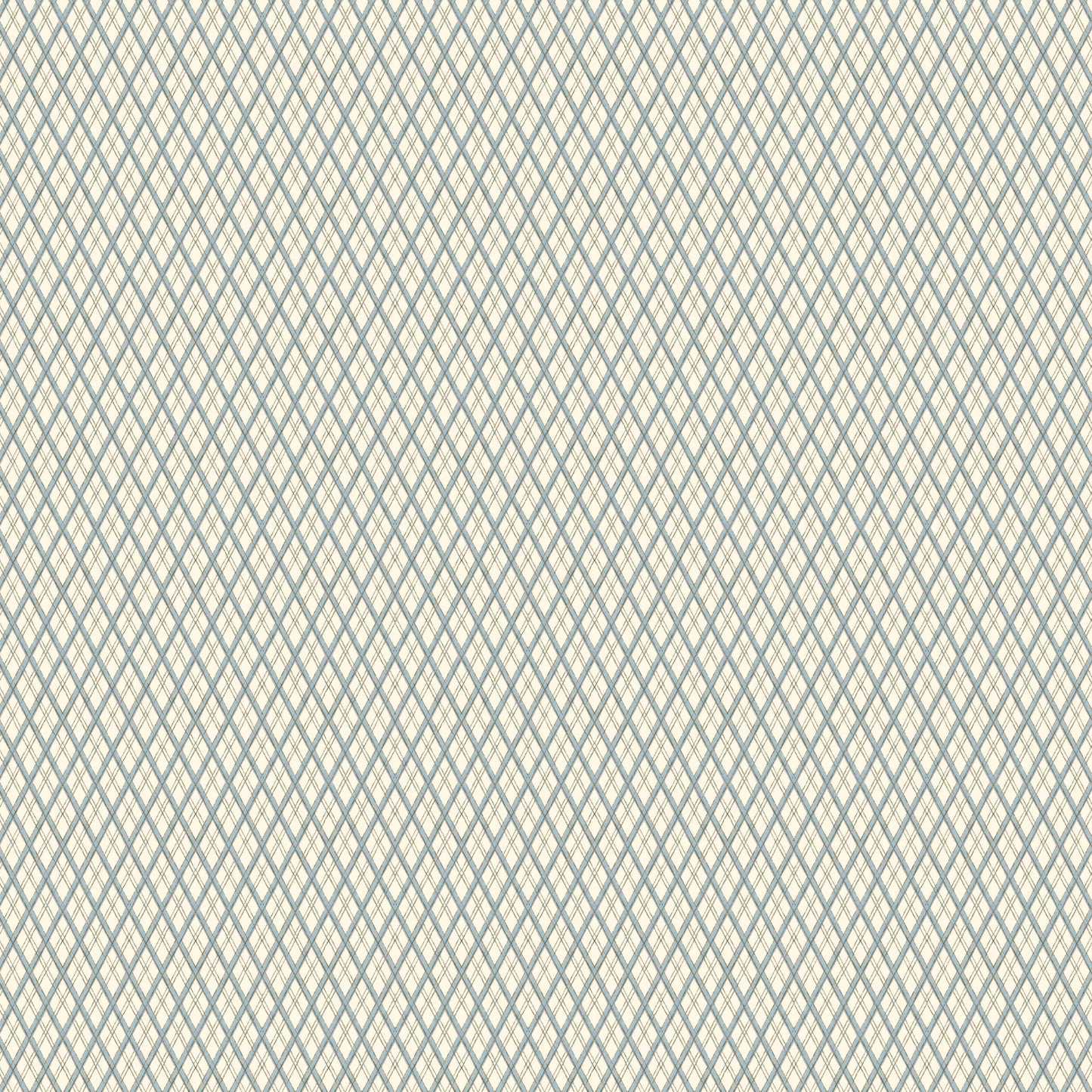 Little Lattice Wallpaper - Blue