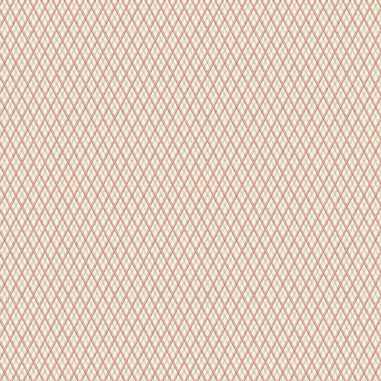 Little Lattice Wallpaper - Pink