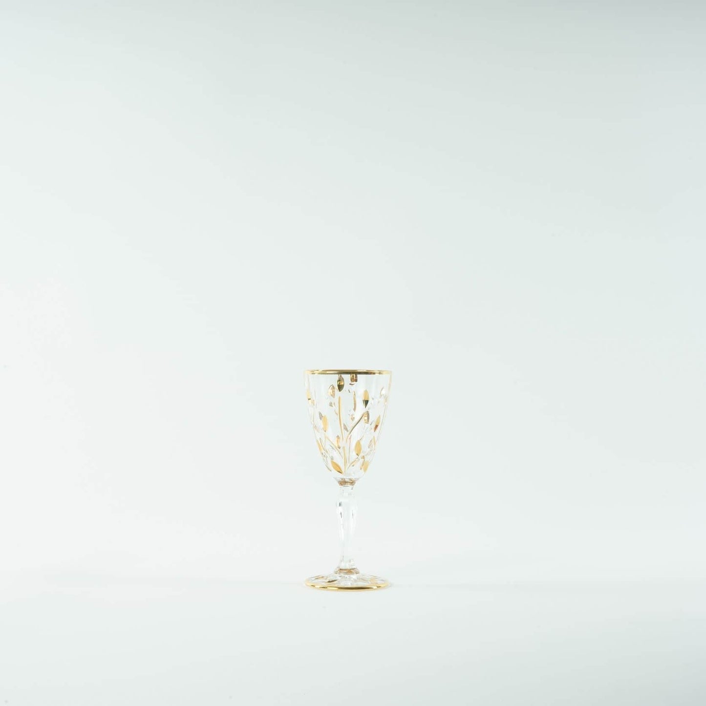 Crystal Gold Glasses - Set of 2