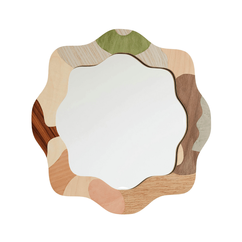 Round Curve Mirror