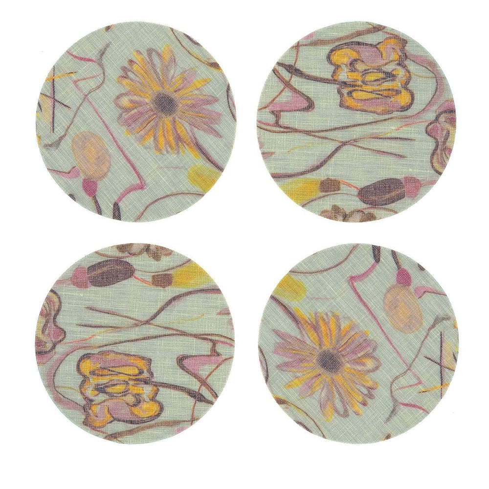 Bouquet Coasters Set of 8