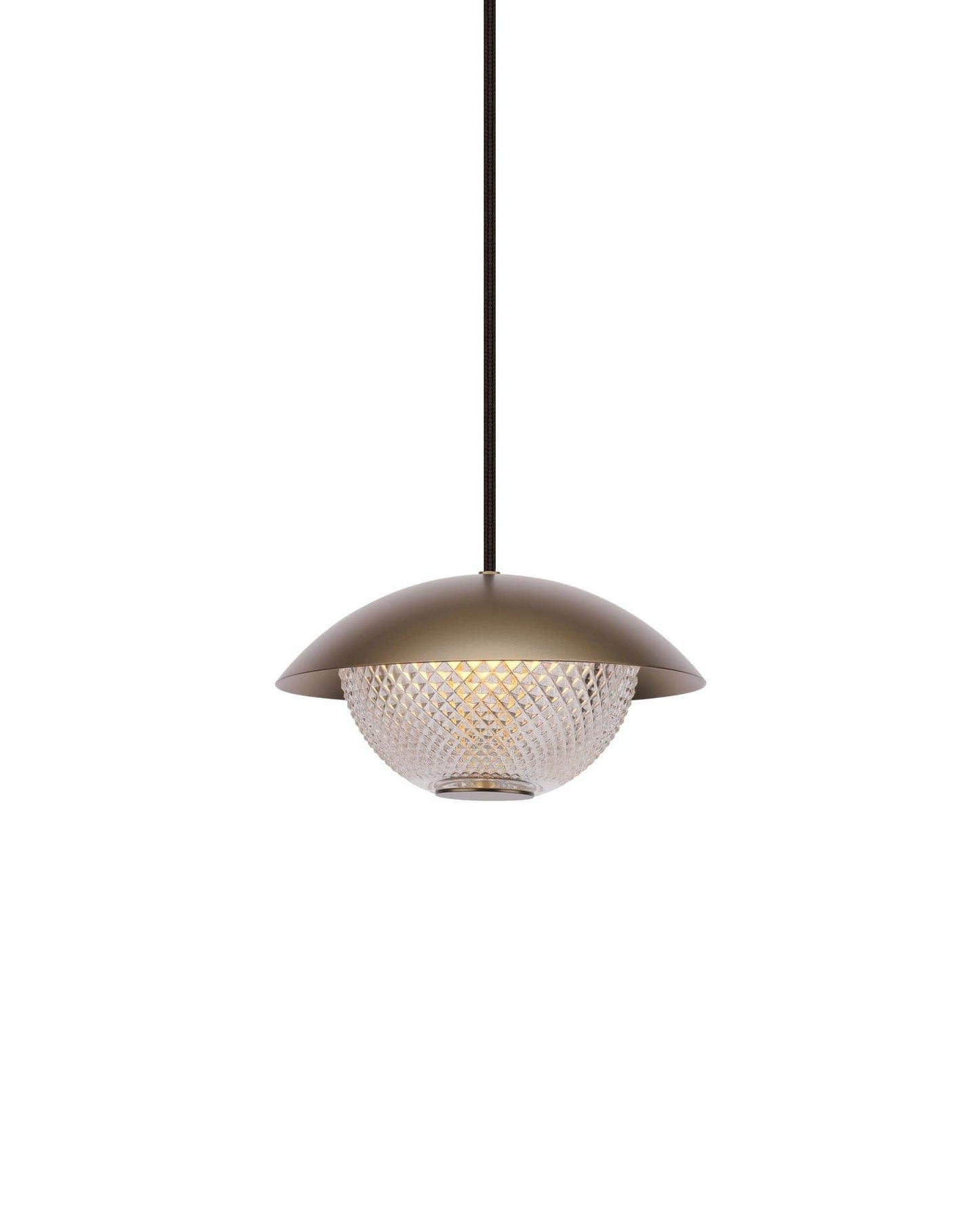 Grace Pendant Lamp bronze lit