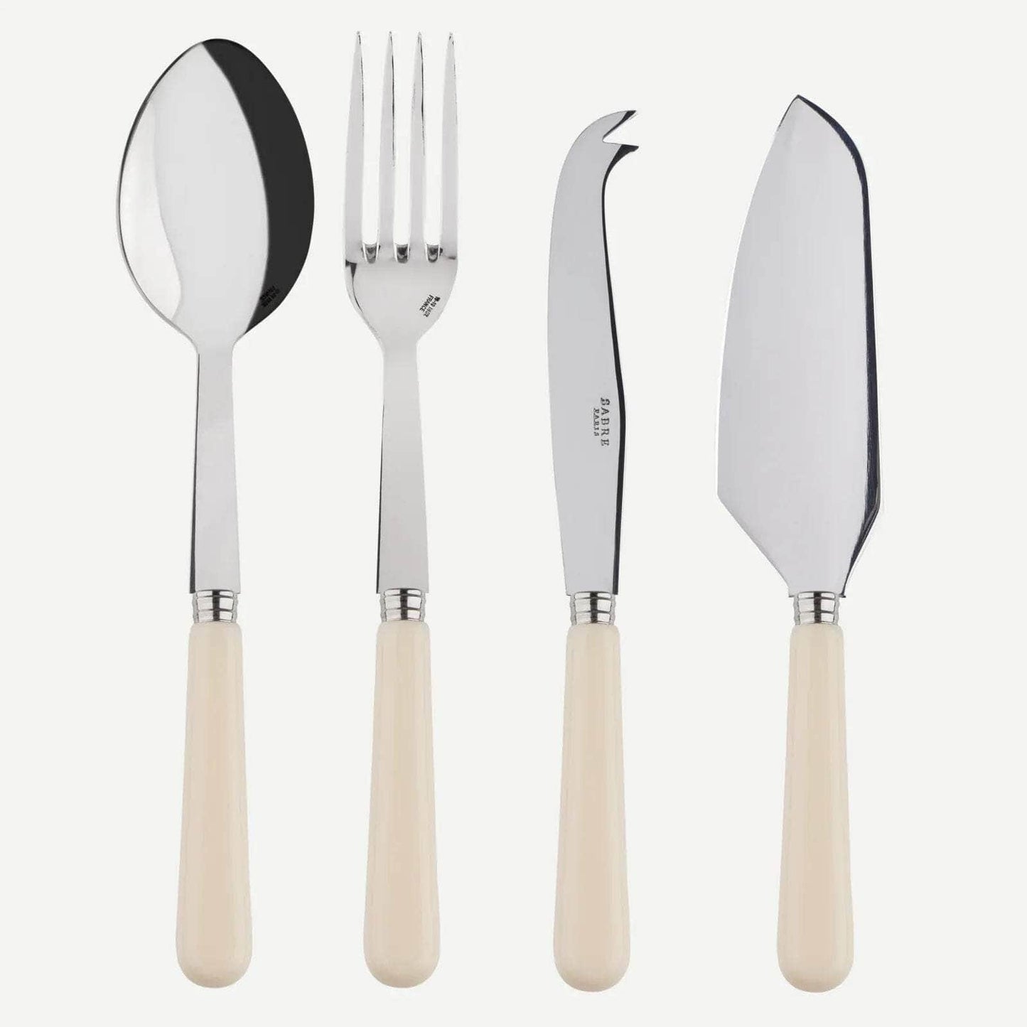 Pop Collection 4 pc Serving Set | Ivory
