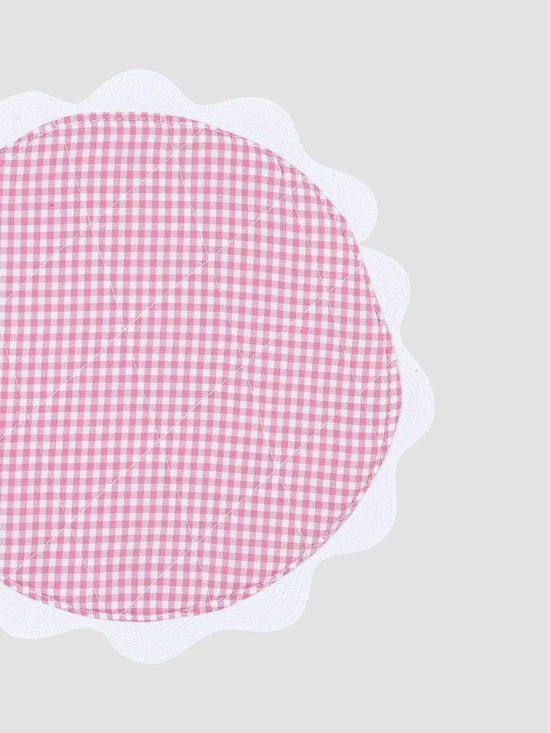 Liendo Gingham Placemat Pink