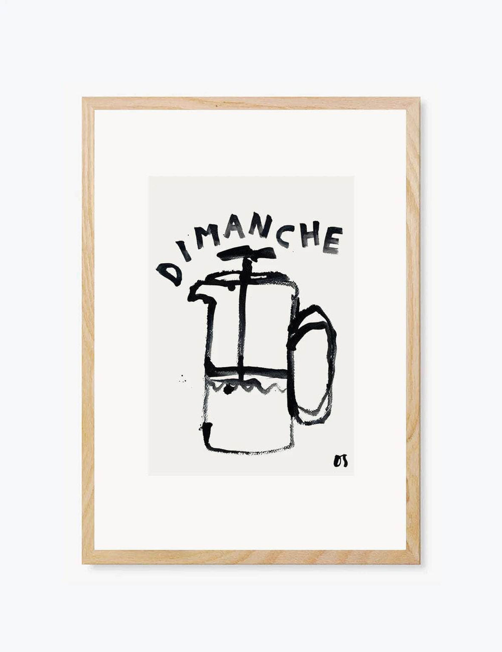 Dimanche | Wall Art Print