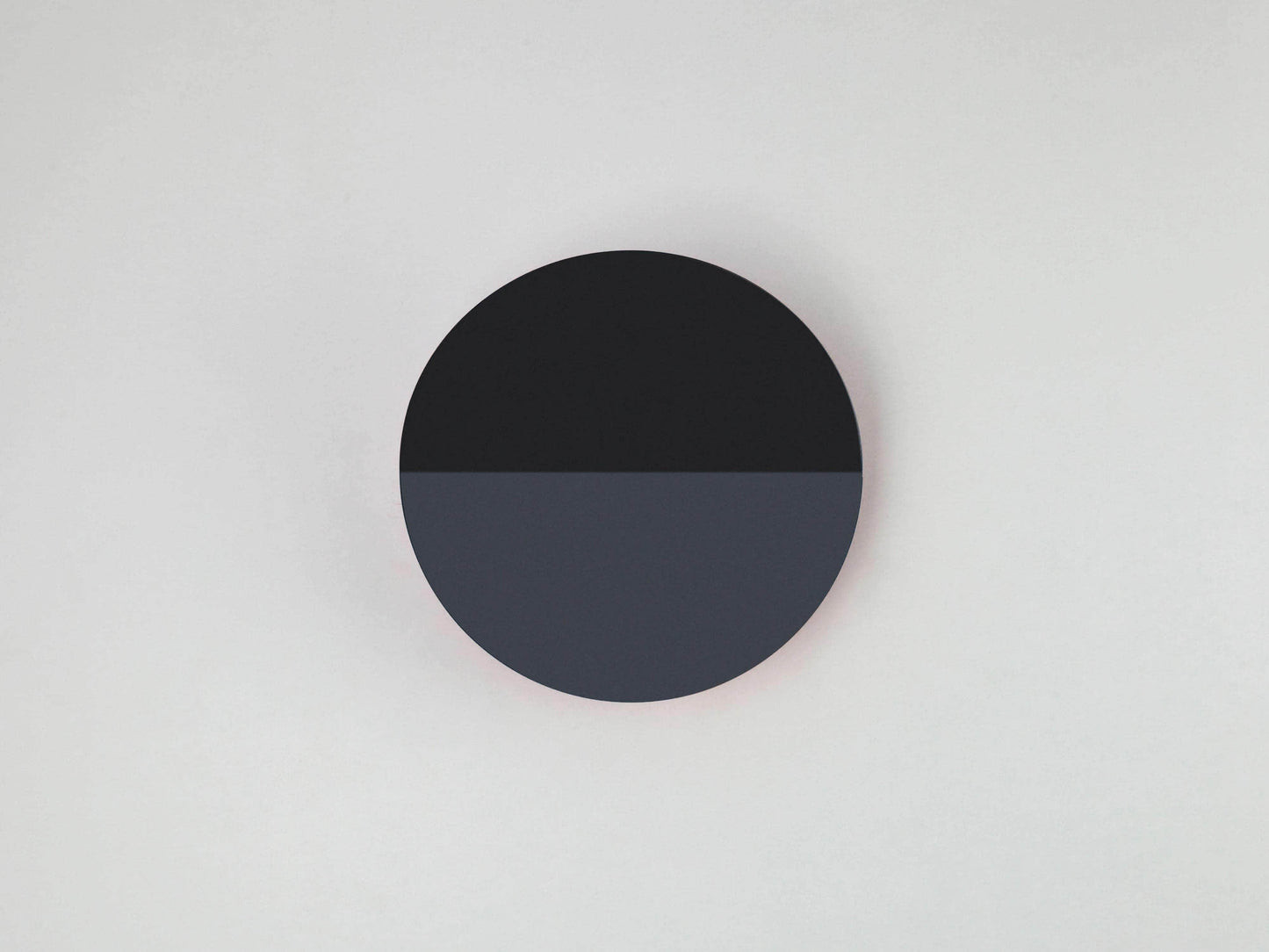 Charcoal grey diffuser wall light