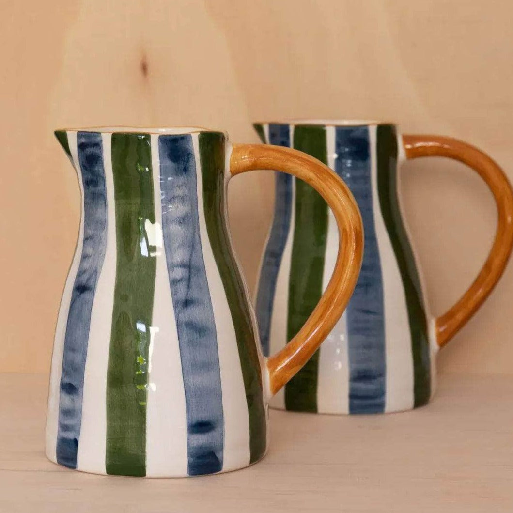 Lapa Hand Painted Ceramic Jug - 2L
