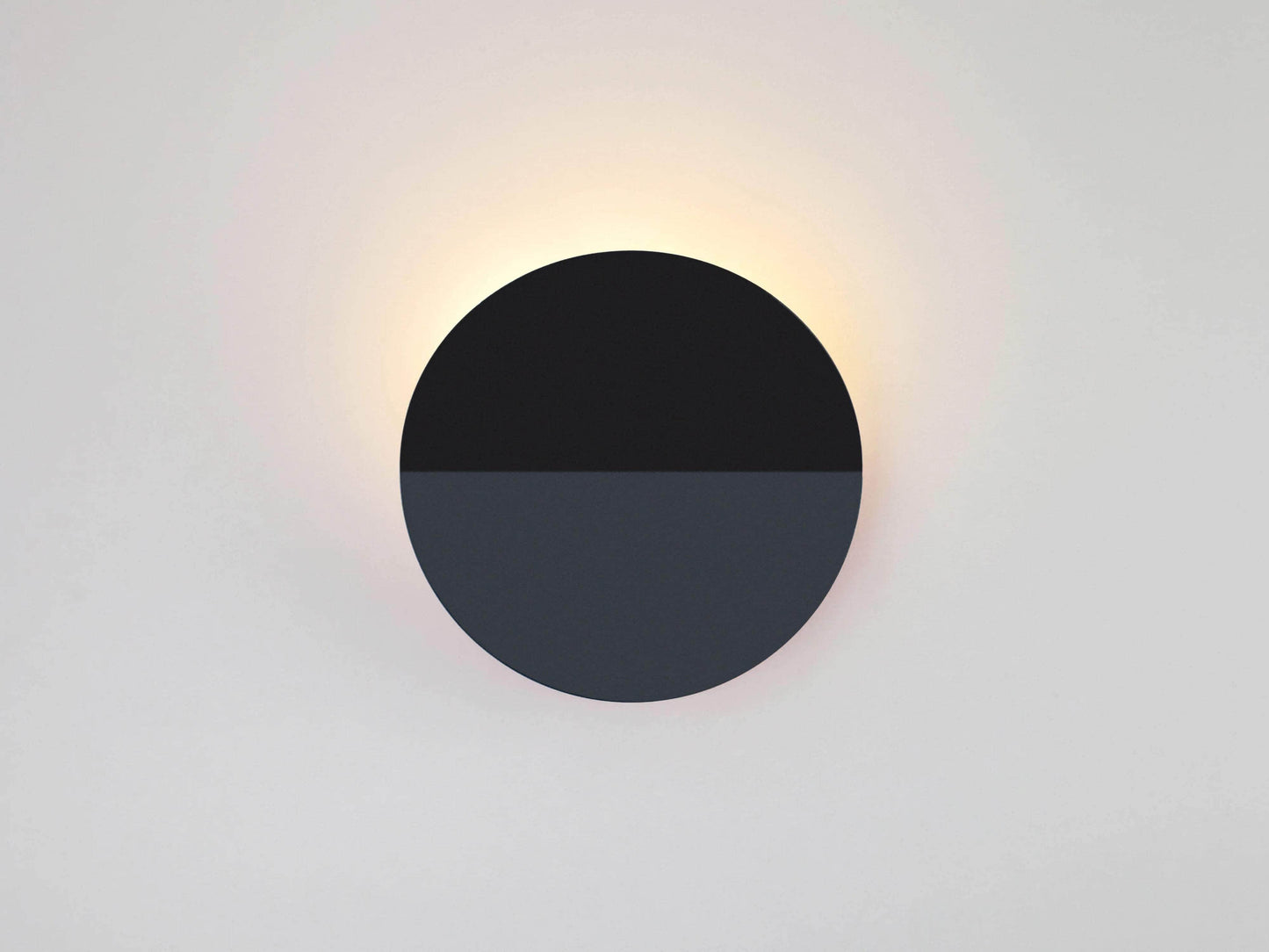 Charcoal grey diffuser wall light
