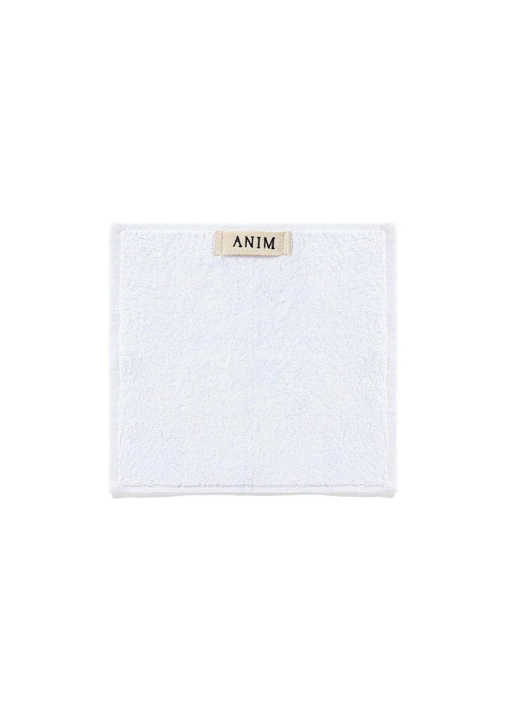 Terry Face Towel in White