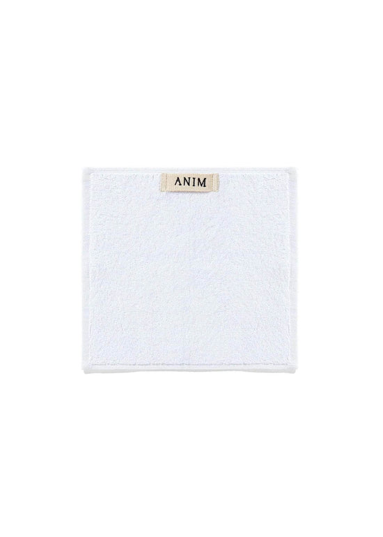 Terry Face Towel in White