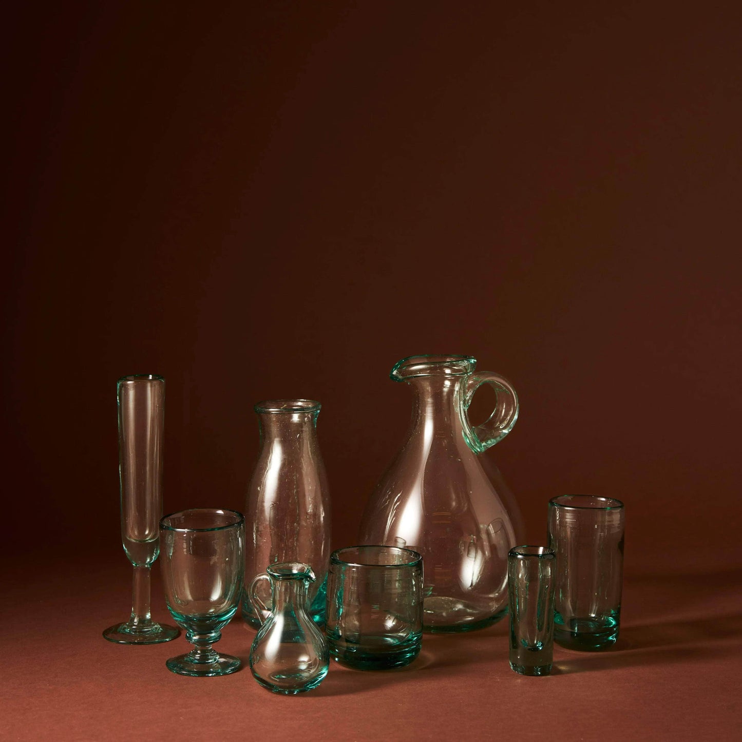 Sofia Handblown Glass Carafe