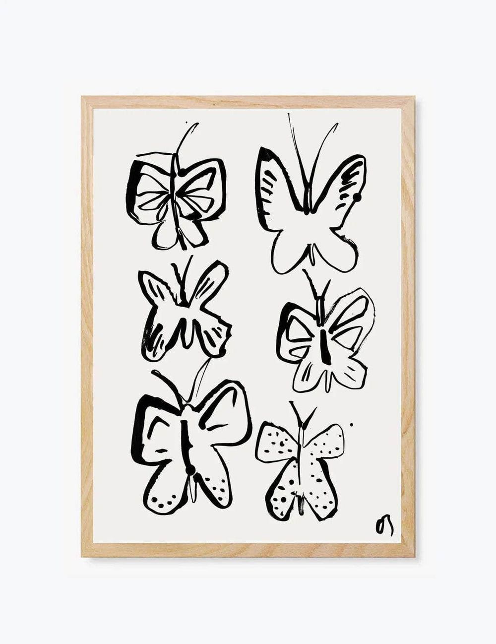 The Butterflies | Wall Art Print